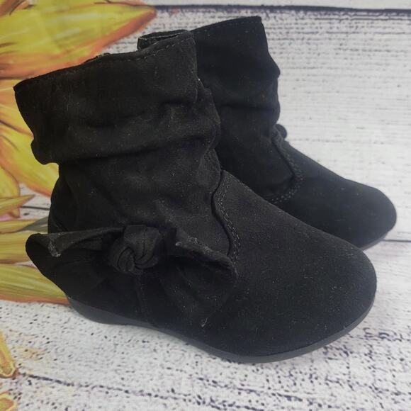 Wonder Nation Girl's Baby Boots Size 6 - Picture 2 of 5